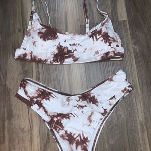 shein tie dye bikini